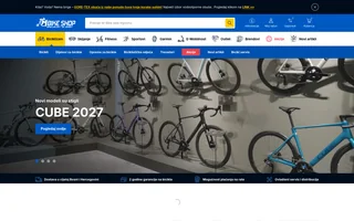 M-Bike Shop website