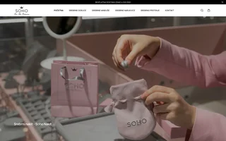 SOHO Nakit website
